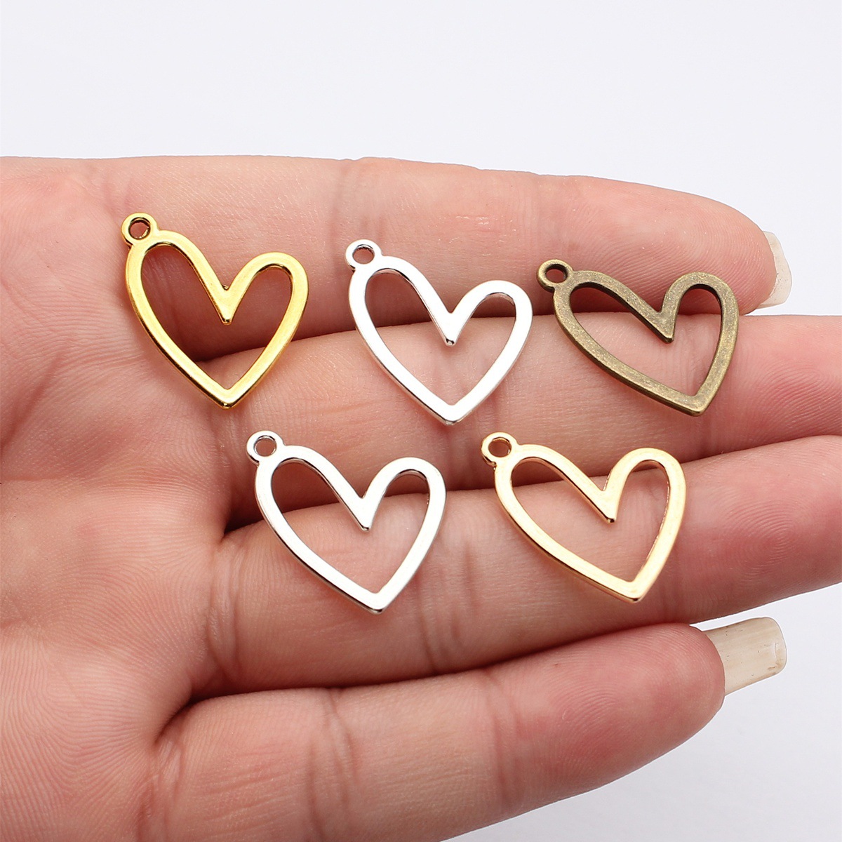 Vintage Fashion Blog - WYSIWYG 20pcs 22x20mm 5 Colors Geometric
