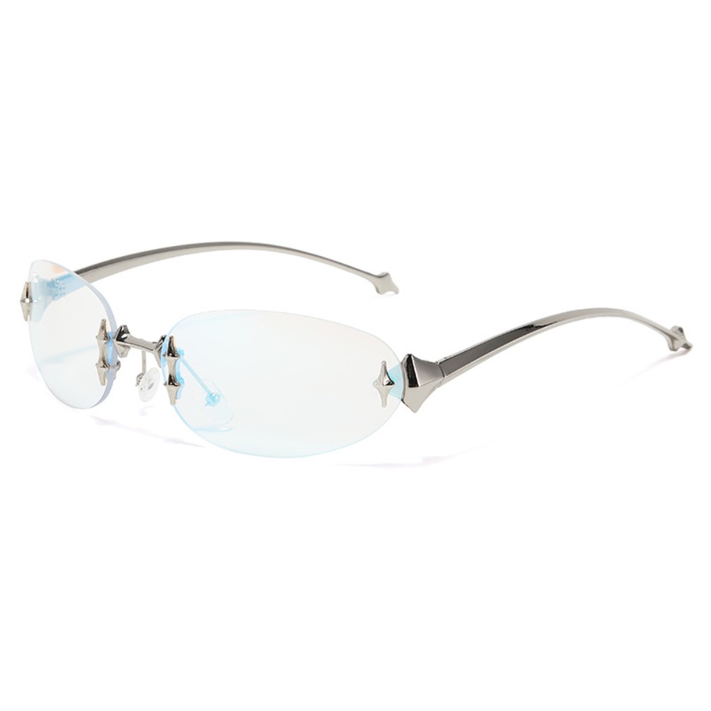 Vintage Fashion Trends - Personality Y2K Style Frameless Sunglasses UV