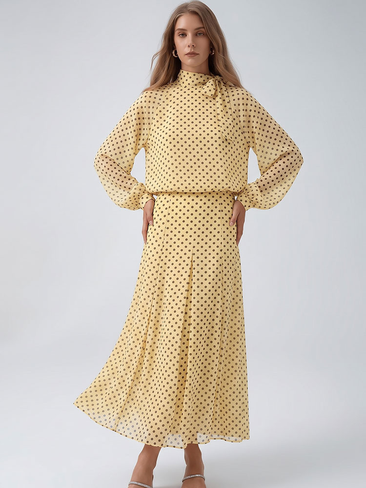 Vintage Fashion Ai - HH Vintage Womens Polka Dot Suit