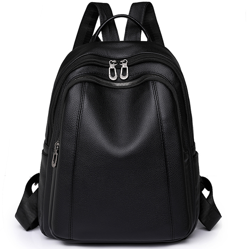 Vintage Fashion Boutique - High Quality Leather Backpack Women Large