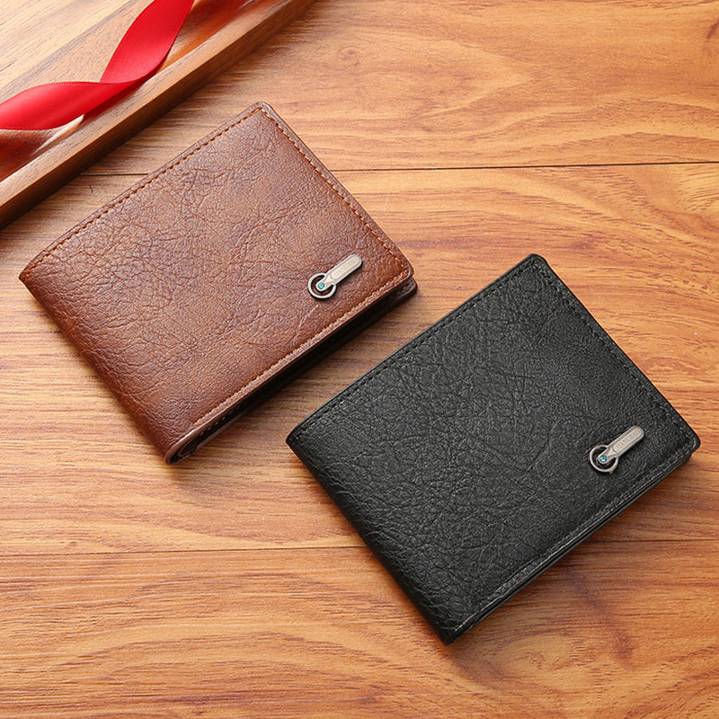Vintage Fashion Postcards - Vintage Wallets for Man Fashion PU