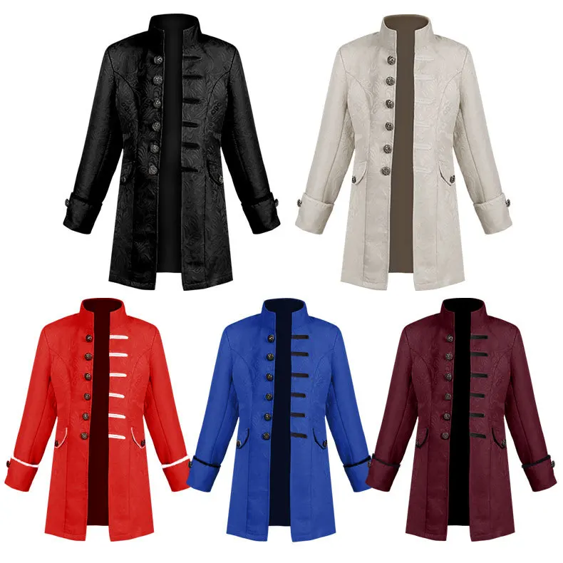 Vintage Fashion Jacket - Medieval Steampunk Coat Boy Kids Vintage