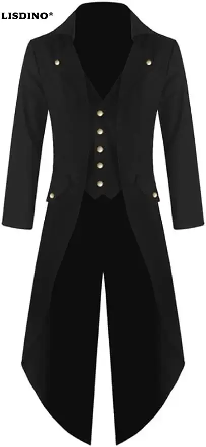 Mens Steampunk Gothic Jacket V - Vintage Fashion Jacket 评论和价格