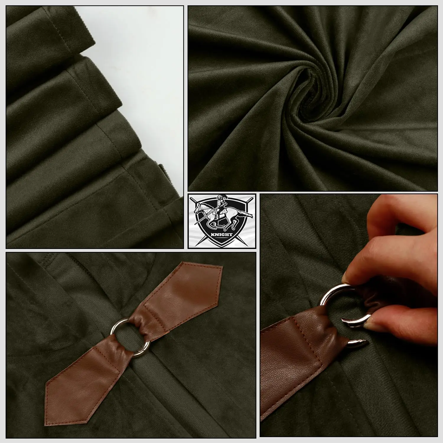 L'VOW Medieval Velvet Hooded C - Vintage Fashion Jacket 评论和价格