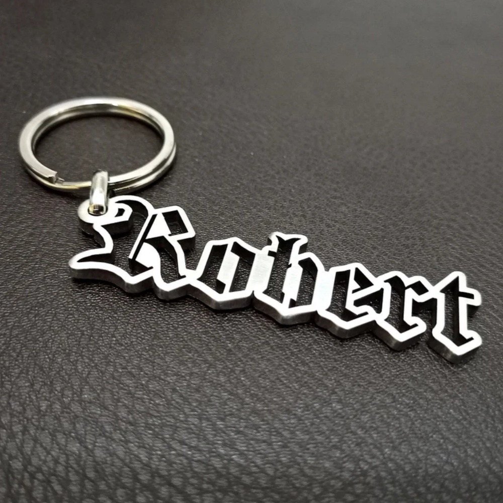 Custom Old English Keychain Pe - Vintage Fashion Names 评论和价格