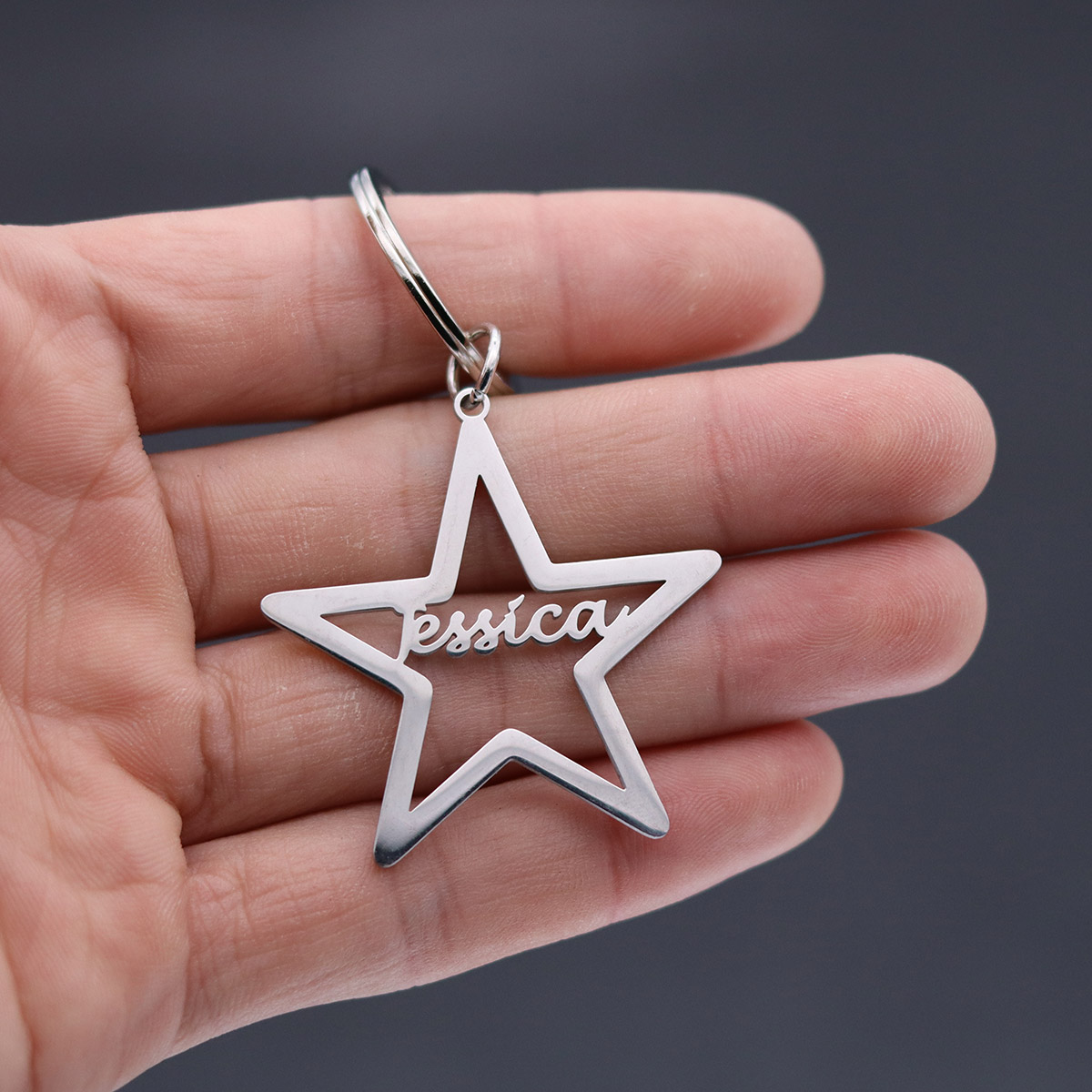 Custom Name Star Keychain Pers - Vintage Fashion Names 评论和价格
