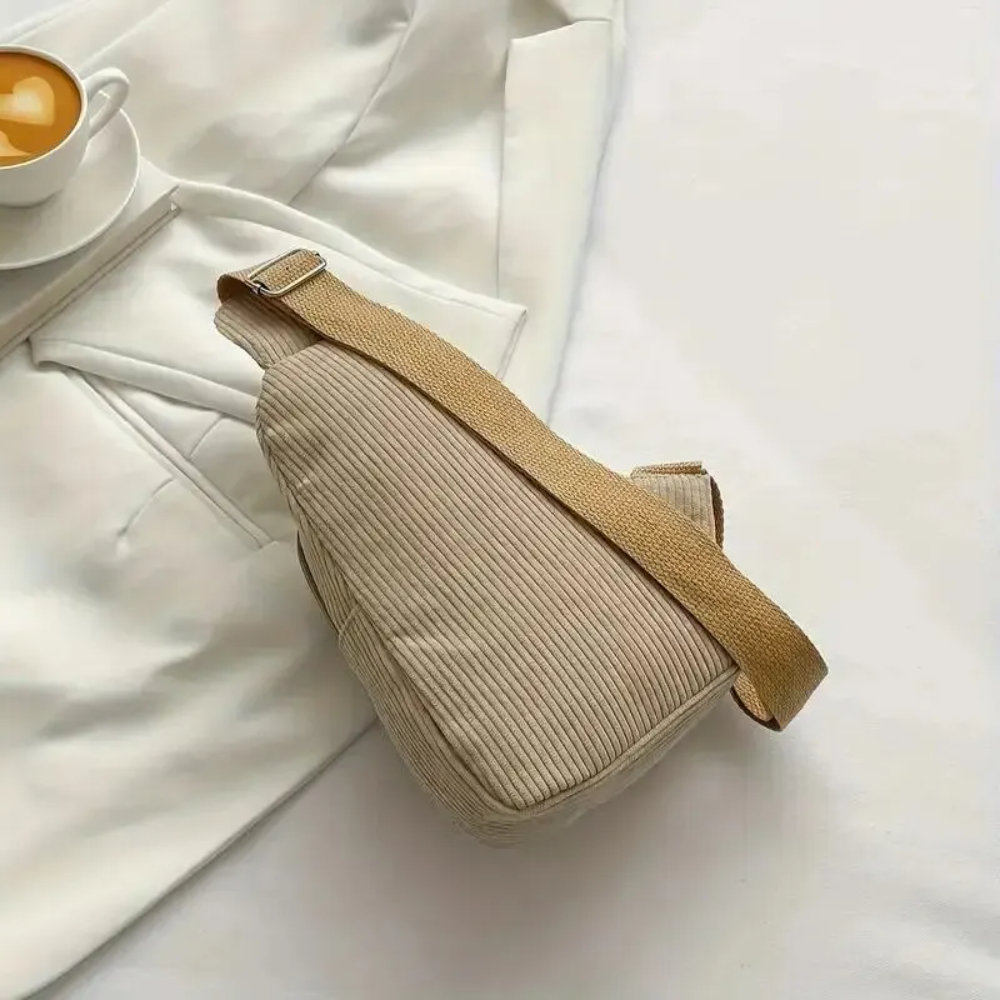Vintage Corduroy Crossbody Bag - Vintage Fashion Boutique 评论和价格