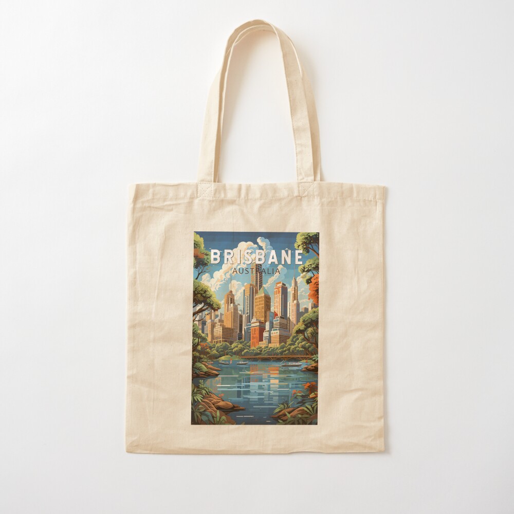 Brisbane Australia Travel Art  - Vintage Fashion Australia 评论和价格