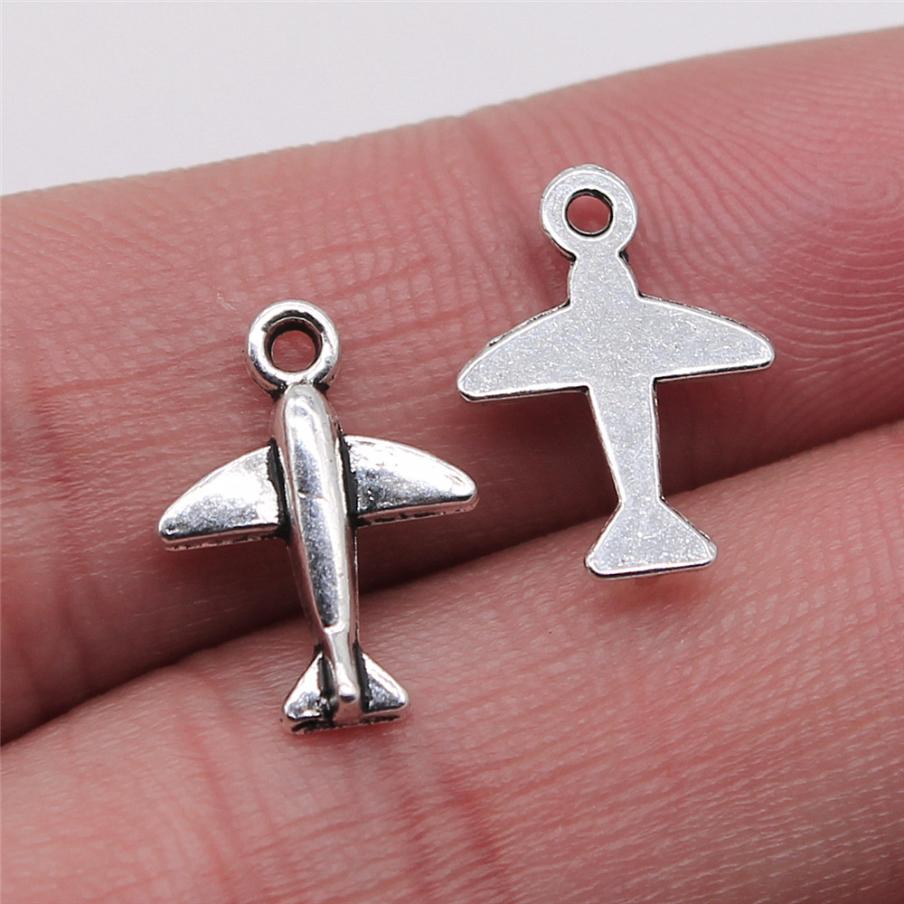 10pcs 11x15mm Antique Silver C - Vintage Fashion Nova 评论和价格