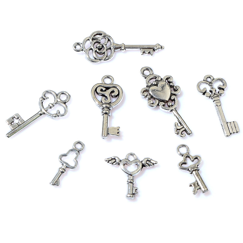50pcs Vintage Small Key Charms - Vintage Fashion Nova 评论和价格