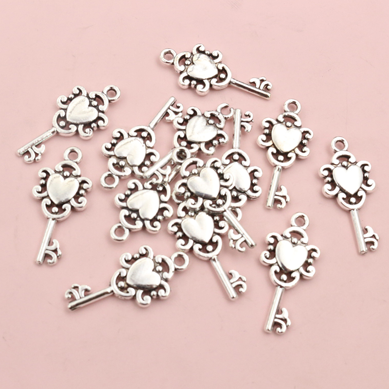 50pcs Vintage Small Key Charms - Vintage Fashion Nova 评论和价格