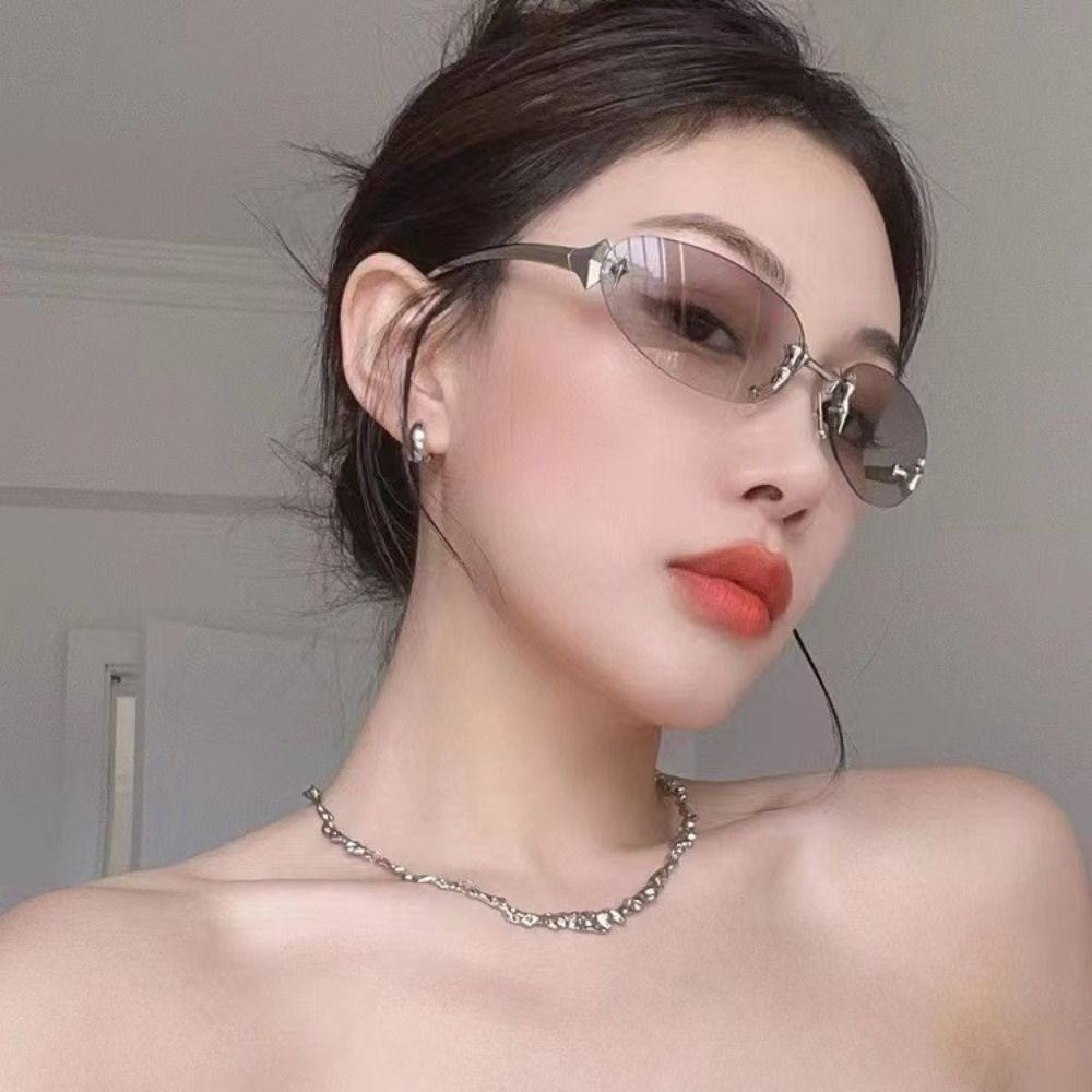 Personality Y2K Style Frameles - Vintage Fashion Trends 评论和价格