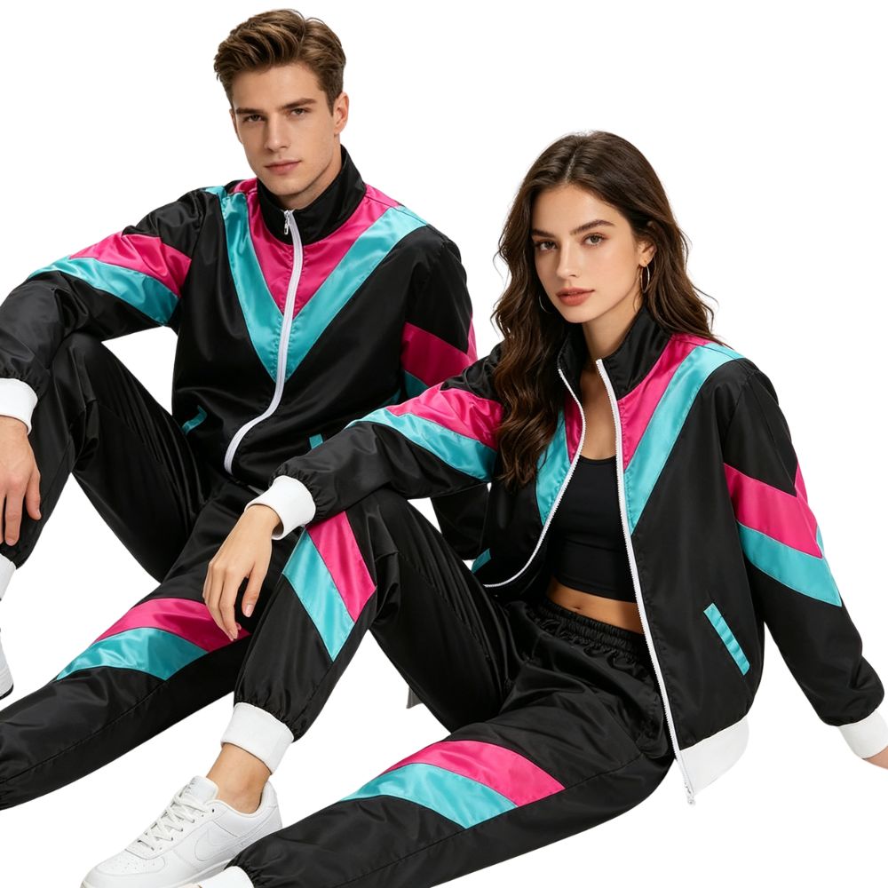 Retro 80s Costumes For Women M - Vintage Fashion Jacket 评论和价格