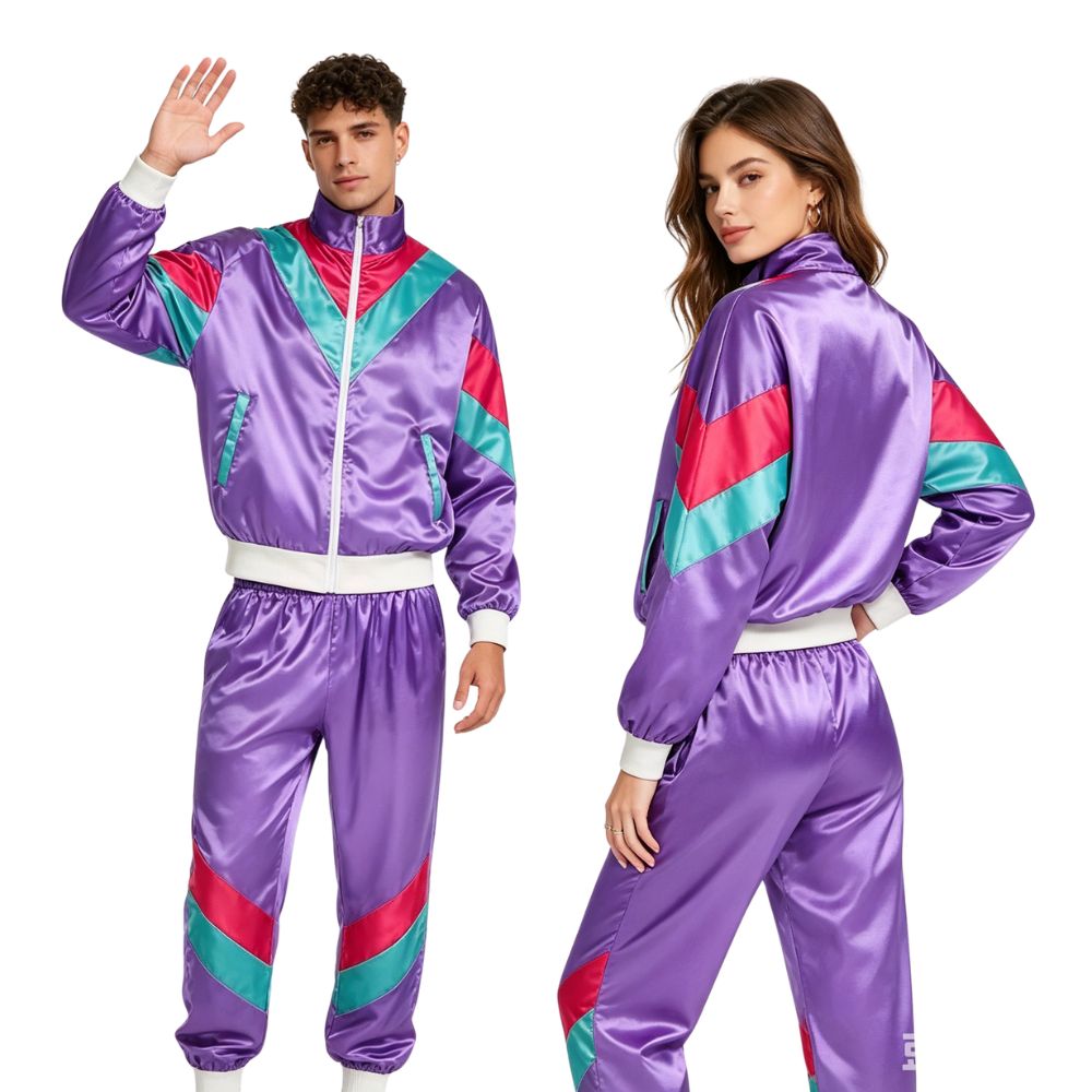 Retro 80s Costumes For Women M - Vintage Fashion Jacket 评论和价格