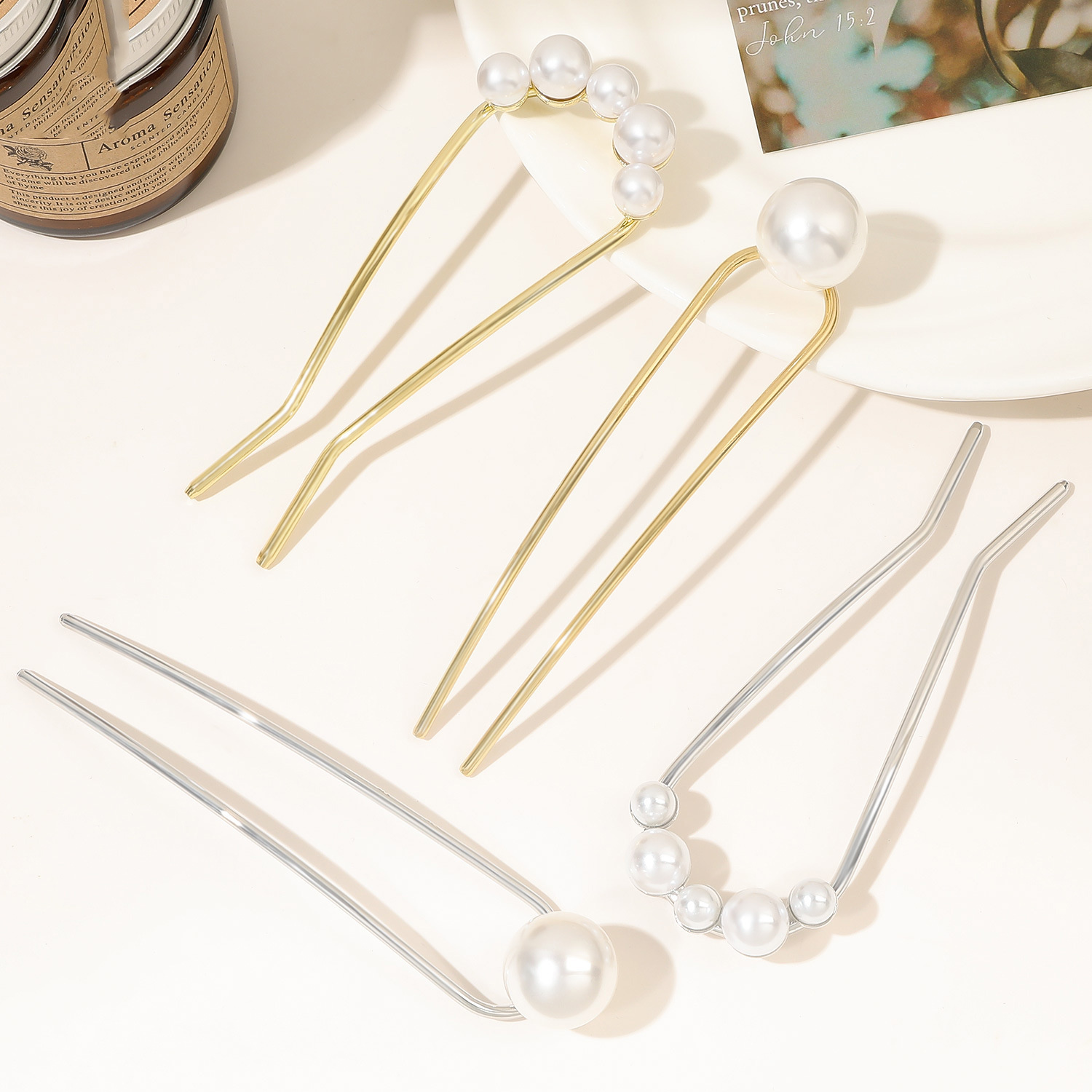 New Metal Vintage U Shape Hair - Vintage Fashion Ai 评论和价格