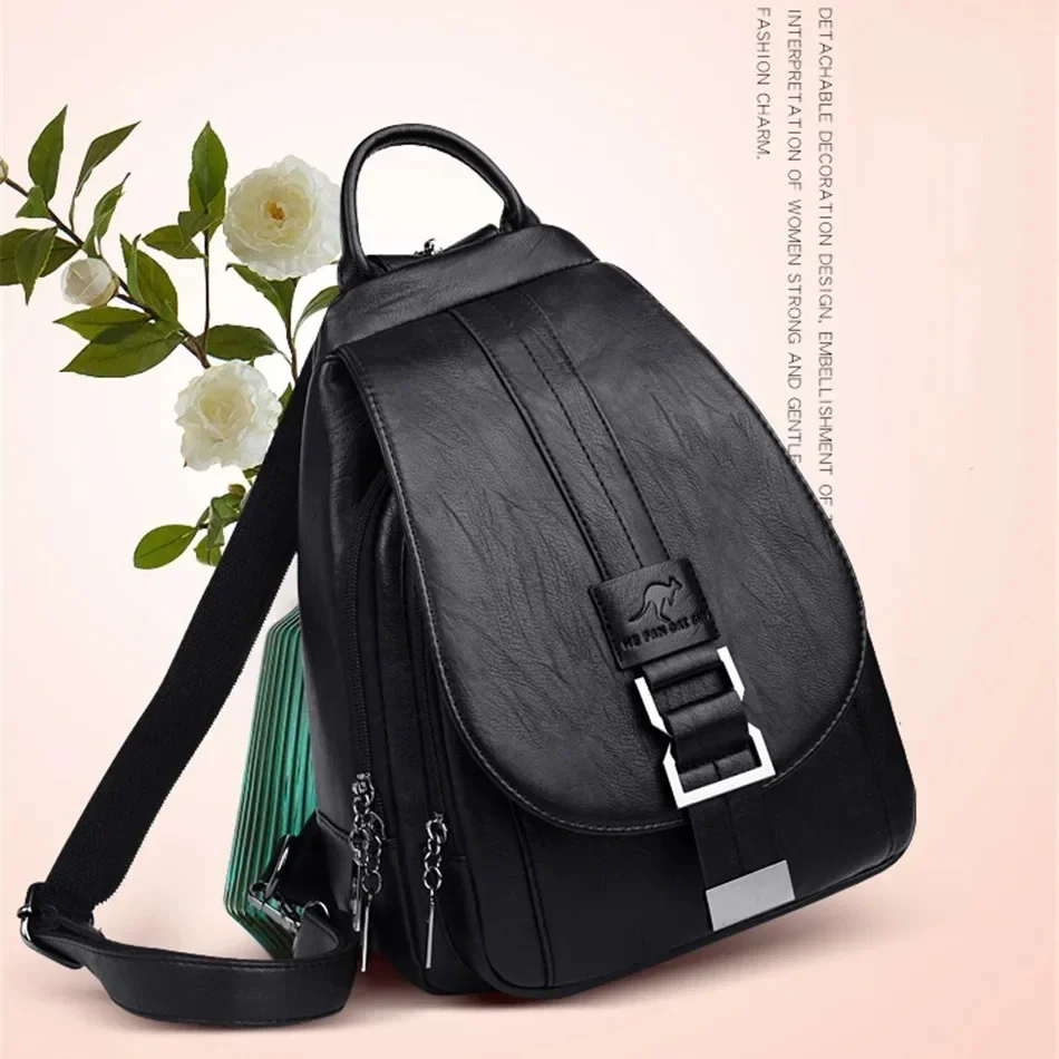 Multifunctional Women Leather  - Vintage Fashion Boutique 评论和价格