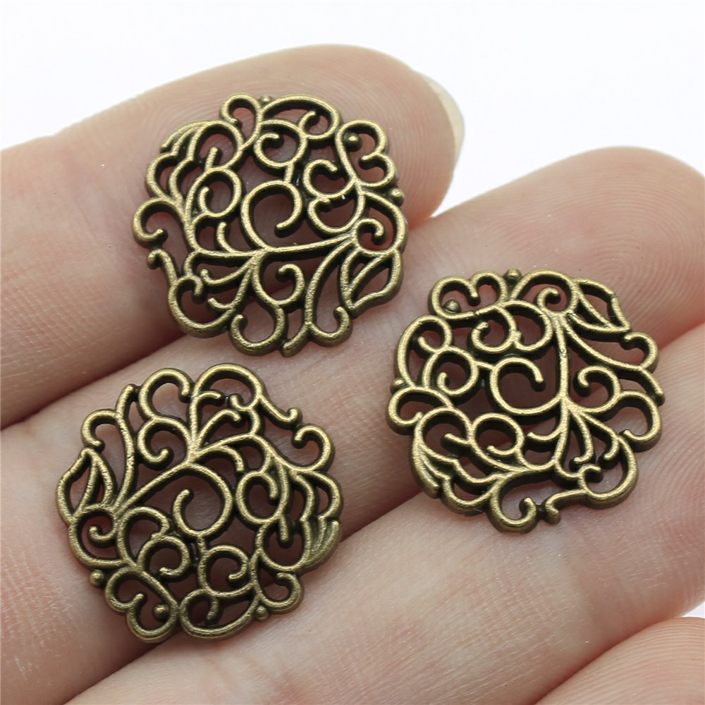 10pcs 18x18mm 2 Colors Antique - Vintage Fashion Nova 评论和价格
