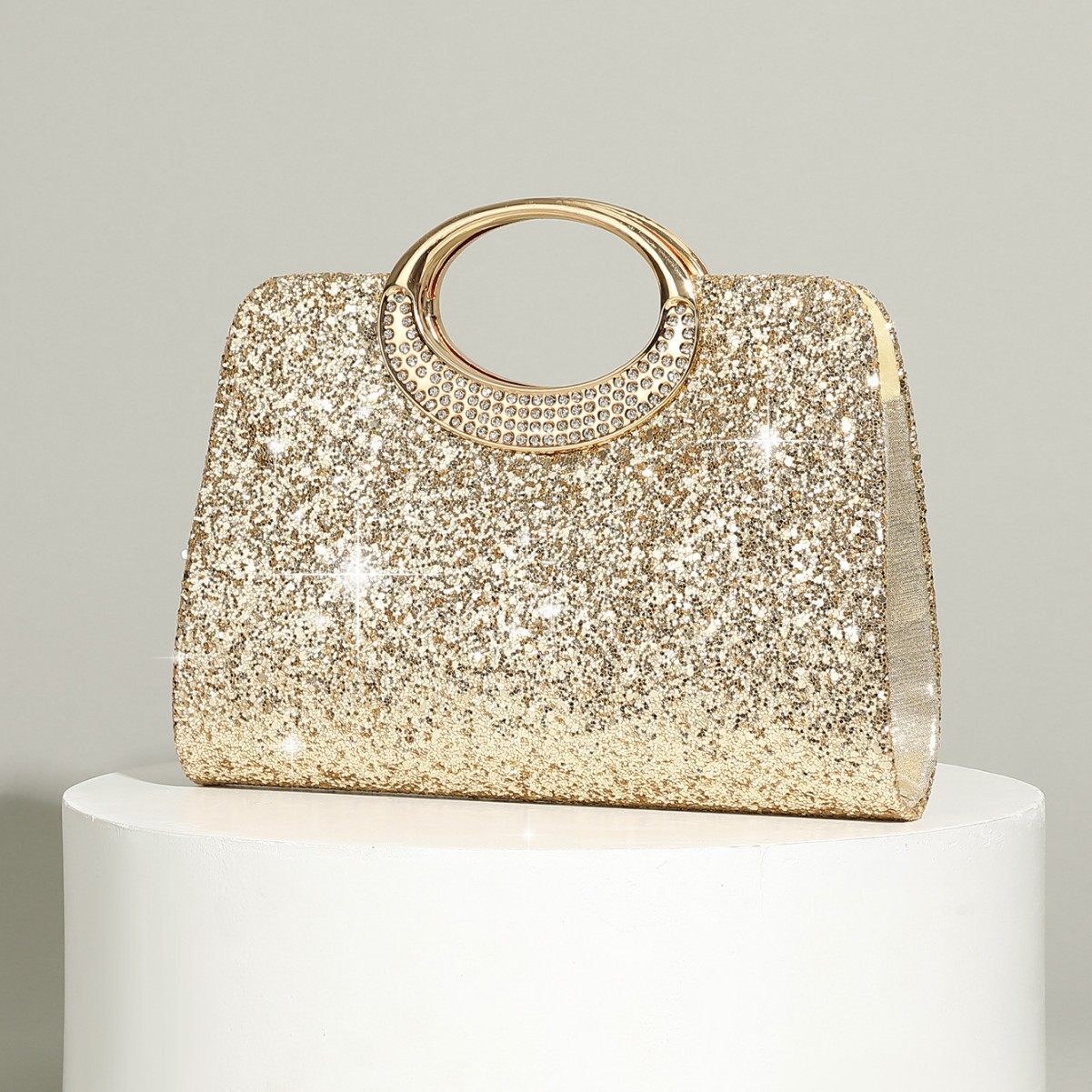 Vintage Big Ring Handbag Textu - Vintage Fashion Rings 评论和价格