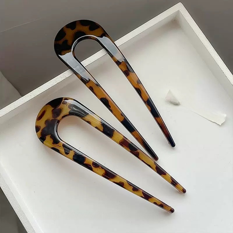 U-Shape Hair Forks Korean Styl - Vintage Fashion Ai 评论和价格