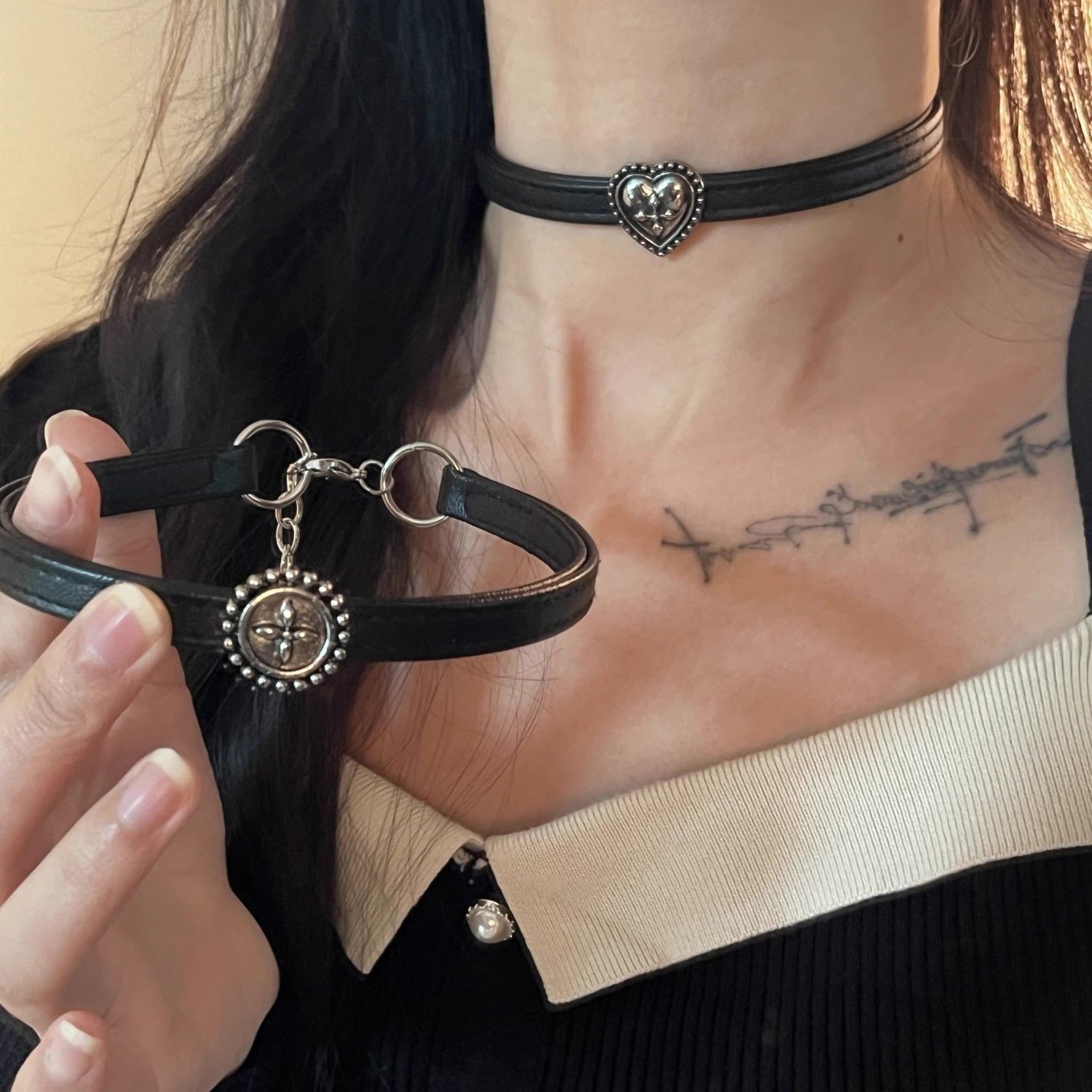 Vintage Flower Heart Necklace  - Vintage Fashion Stuff 评论和价格