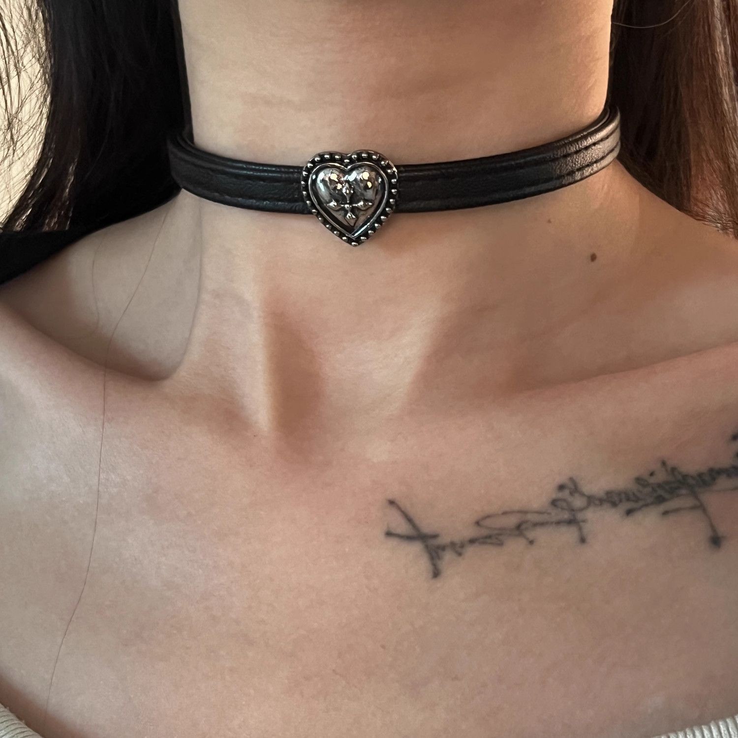 Vintage Flower Heart Necklace  - Vintage Fashion Stuff 评论和价格