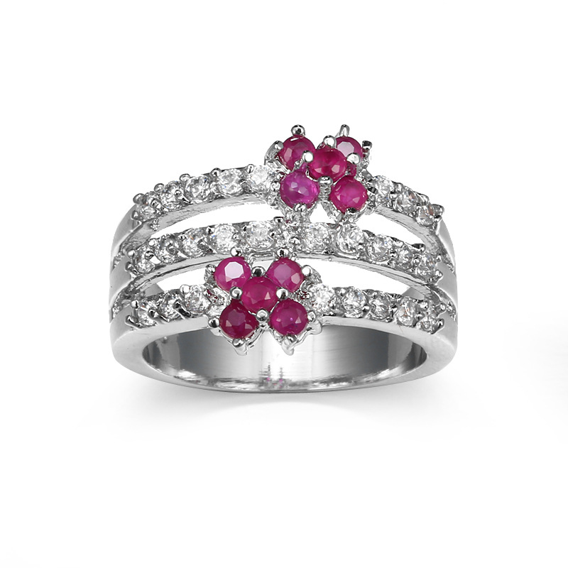 Hot Sale Big Blue CZ Zircon St - Vintage Fashion For Sale 评论和价格