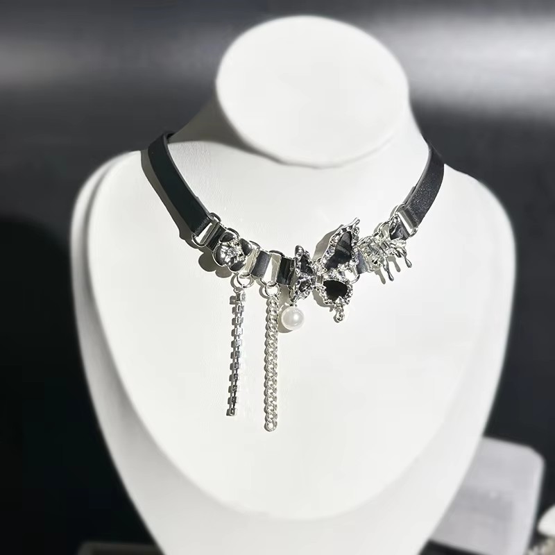 Y2K Vintage Butterfly Cross He - Vintage Fashion Stuff 评论和价格