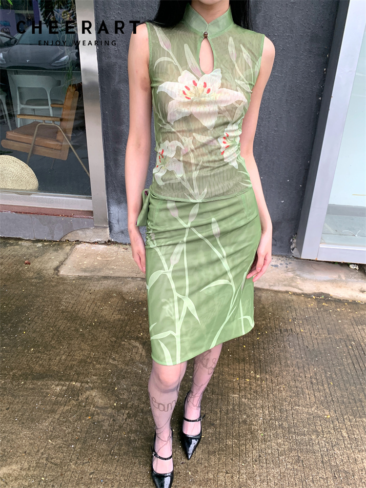 CHEERART Two Piece Set For Wom - Vintage Fashion Ai 评论和价格