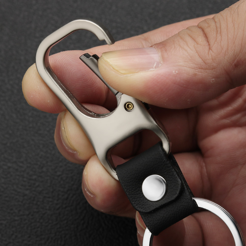 Genuine Leather Keychain Women - Vintage Fashion Names 评论和价格