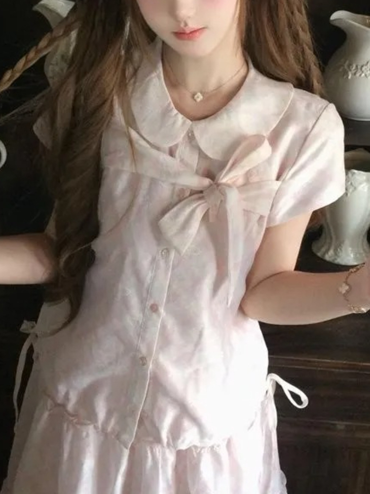 Japanese Vintage Sweet Bow Pet - Vintage Fashion Ai 评论和价格